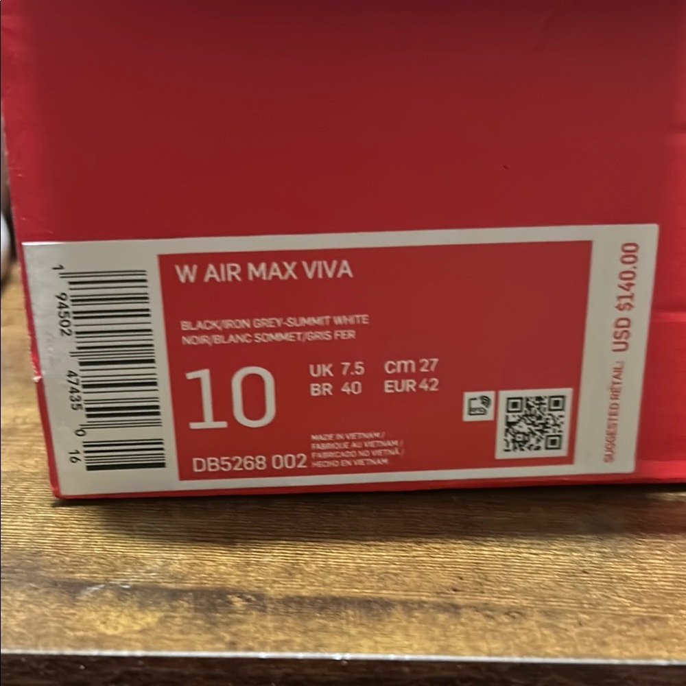 Nike AIR MAX VIVA (WOMEN 10 MEN 8.5) - Picture 4 of 6